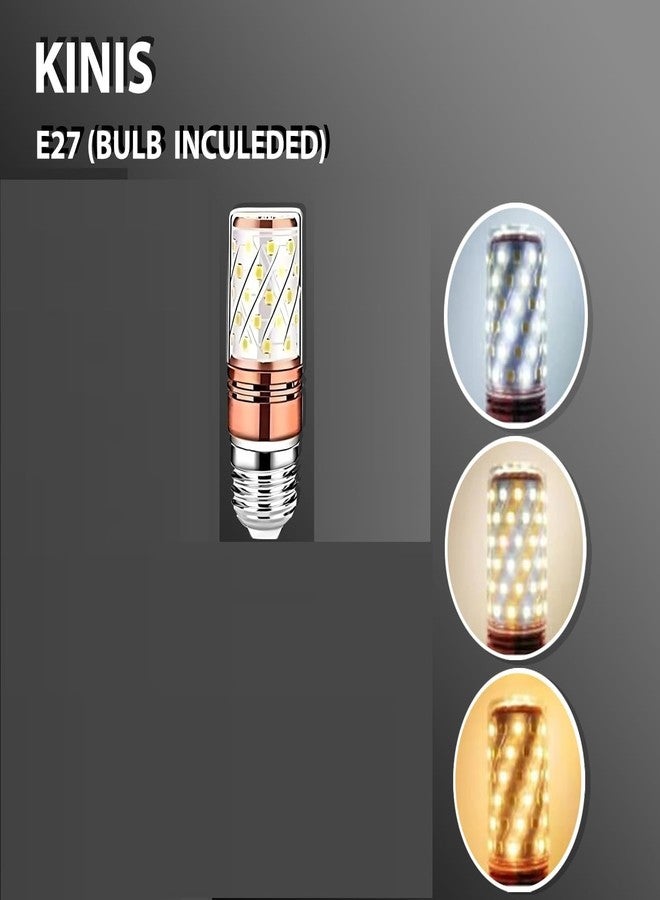 Kinis Clear Doom 10 Lights for Living Room Chandelier Hanging Lamp for Dining Room Bedroom Restaurant Bar (with Bulb) - Image 4